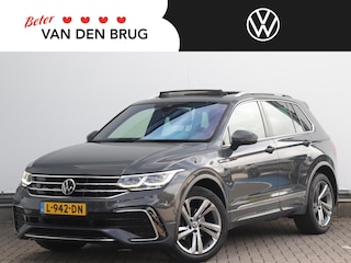 Volkswagen Tiguan 1.5 TSI R-Line Business+ | Leder | Panoramadak | Trekhaak | LED Matrix | Stoel- en Stuurverwarming | Navigatie | Dodehoekdetectie | Travel Assist | Keyless |