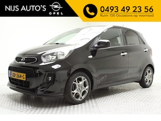Kia Picanto 1.0 CVVT ComfortPlusLine Navigator | climate | navigatie | bluetooth | camera | cruise control | reservewiel | 4x elektr. spiegels