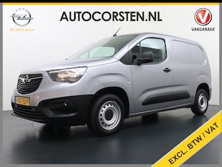 Opel Combo 1.5D 102PK L1H1 Airco Cruise Control Lichtsensor Pdc Schuifdeur Betonplex vloer Lat om Lat Betimmering Tussenwand Euro 6
