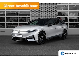 Volkswagen ID.7 Tourer Pro Limited Edition | Achterbank in ongelijke delen neerklapbaar incl. middenarmsteun en doorlaadmogelijkheid | Afstandscontrolesysteem (Front Assist), met voetgangers- en fietsersherkenning | Airconditioning automatisch, 2-zone (Climatronic)