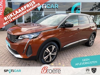 Peugeot 5008 1.2 Turbo 180pk EAT8 Automaat GT 7 zits | trekhaak, adaptive cruise, verw. voorstoelen, dab, lane keeping, dodehoekdetectie, camera, 18 inch velge