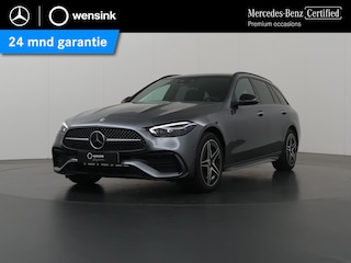 Mercedes-Benz C-klasse 300 e Business Solution AMG AMG Pakket | Memory | 360 Camera | Stuurassistent | Sfeerverlichting | Panoramadak | Burmester Sound System | Digital Light |