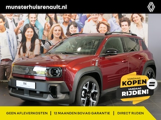 Renault 4 comfort range techno 52 kWh DEMO One Pedal, Stoel/Stuurverwarming, Camera