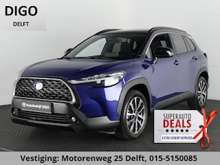 Toyota Corolla Cross HYBRID 200 STYLE-PACK BI-TONE PANORAMADAK 1e EIG.BIJNA 2024.GARANTIE 10-2033.BSM.PDC V+A. STUUR+STOELVERWARMING.ETC ETC