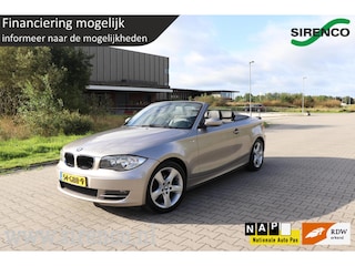 BMW 1-serie Cabrio 118i High Executive trekhaak leder stoelverwarming climate & cruise control elektrische kap