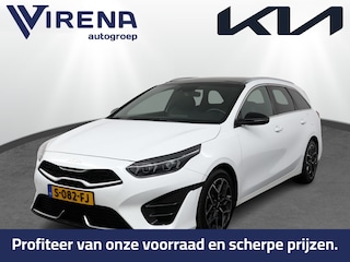 Kia Ceed Sportswagon 1.5 T-GDi GT-Line Automaat - Trekhaak - Navigatie - Schuif-/kanteldak - Stoel-/stuurverwarming - Climate Control - Cruise Control - Fabrieksgarantie tot 01-2030