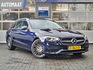 Mercedes-Benz C-klasse Estate 180 Luxury Line|Trekhaak|LED|Leder|360'Camera|Carplay|Memory stoelen|