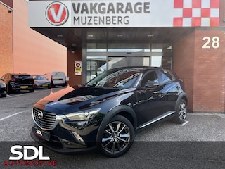 Mazda CX-3 2.0 SkyActiv-G 120 GT-Luxury // HEAD-UP DISPLAY // LEDER // ELEK. STOEL+GEHEUGEN // DODEHOEK // CAMERA+SENSOREN // NAVI //