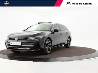 Volkswagen Passat Variant 1.5 204pk DSG eHybrid Elegance Business · Panoramadak · 360 Camera · Elek. Trekhaak · Stoelmassage · Stoelventilatie · 18'' Inch · Garantie t/m 05-08-2029 of 100.000km