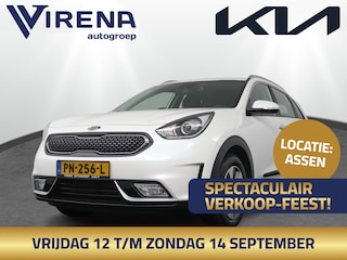Kia Niro 1.6 GDi Hybrid DynamicLine - Climate control - Adaptive cruise control - Trekhaak - Achteruitrij camera - Parkeersensoren achter - 12 Maanden Bovag Garantie