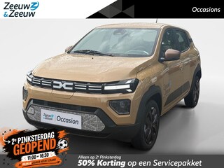 Dacia Spring Extreme 65 26.8 kWh AUTOMAAT AIRCO CAMERA CRUISE CONTROLE APPLE CARPLAY ANDROID AUTO ZEER MOOIE AUTO DEMONSTRATIEAUTO VRAAG NAAR DE KMSTAND