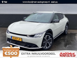 Kia EV6 Plus 77.4 kWh Stoel- & stuurverwarming, navigatie, dodehoekdetectie, Apple CarPlay/Android Auto, keyless, parkeersensoren, seat memory, achterbank verwarmd