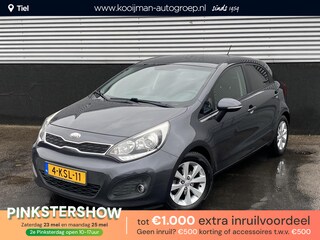 Kia Rio 1.2 CVVT Super Pack Navigatie, airconditioning, parkeersensoren achter, afneembare trekhaak, keyless, cruise control, Nieuw geleverd en volledig dealeronderhouden