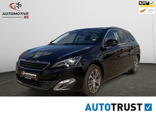Peugeot 308 SW 1.2 PureTech Blue Lease Premium 131PK|Trekhaak Navi Clima Pano Cruise Camera Pdc v+a distrubutie riem vervangen