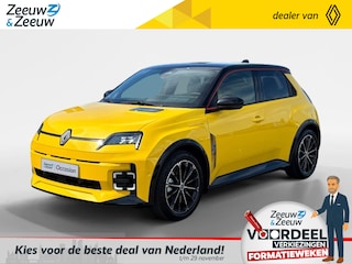 Renault 5 Comfort Range Iconic Cinq 52 kWh Automaat | Harman Kardon Audio | Camera | Parkeersensoren | Apple CarPlay/Android Auto | Adaptive Cruise Control | Full LED | Lichtmetalen Velgen |