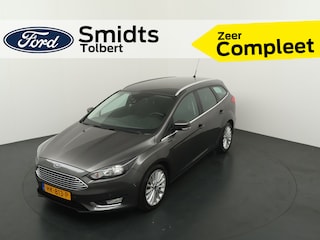 Ford Focus Wagon 125PK Titanium Edition | Voorruitverwarming | Dodehoek detectie | Parkeersensoren V+A | Cruise | Clima | Keyless start