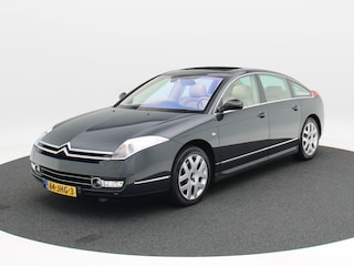 Citroën C6 3.0 V6 Exclusive 211 Pk Automaat | Schuif-/kanteldak | Cruise Control | Elektrisch Bedienbare Stoelen | Beige Leder | Parkeersensoren | Climate Control | Head Up | 18 Inch | 85.290 Km!!