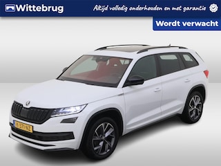 Skoda Kodiaq 1.5 TSI Sportline Business 7p. DSG Automaat Panoramadak / Camera / El. verstelbare stoel / Trekhaak wegklapbaar / LED / Navigatie