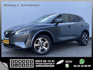 Nissan Qashqai 1.3 MHEV N-Style Automaat Adap.cruise 360cam Carplay Stoel/Stuurverw NL-Auto Compleet!