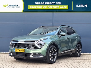 Kia Sportage 1.6 T-GDi 265pk Plug-In Hybrid AT6 4WD DynamicPlusLine | Panoramisch Schuifdak | Stoel -en Stuurverwaming Voor + Achter | Leder |