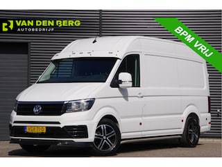 Volkswagen Crafter 35 2.0 TDI L3H3 177PK AUT. LEDER, VANSTEP TREKHAAK, ZONNEKLEP, CAMERA, NAVI, CARPLAY, CRUISE, AIRCO