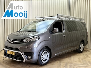 Toyota Proace 2.0 D-4D Professional Long DC *BTW* Dubbele Cabine / Imperiaal / Camera / Navigatie / Cruise / Trekhaak / ECC Clima / Org.NL!