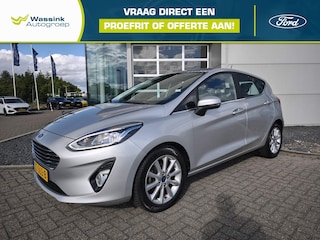 Ford Fiesta 1.0 EcoBoost 100pk 5dr Titanium | Cruise Control | Climate Control | Stoel en stuur verwarming | Voorruitverwarming | |