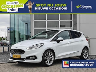Ford Fiesta 1.0 Ecoboost Vignale 100pk Automaat I Trekhaak 1000KG I Stoel- Stuur- Voorruitverwarming I Half leer I Adaptieve cruise I B&O Sound I Safari Actie |