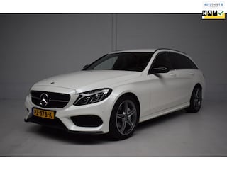 Mercedes-Benz C-klasse Estate 200 2.0L 184PK AUT AMG Premium NAP / LEER / CAMERA / EL.TREKHAAK / CARPLAY / SFEERVERLICHTING