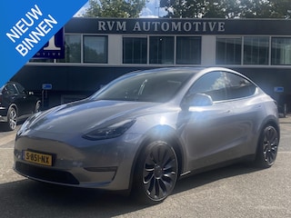 Tesla Model Y Performance AWD 75 kWh VAN: 44.900,- VOOR: 41.877,- UW HERSFTVOORDEEL: 3.023,- EURO 1e eigenaar | ORIGINEEL NL auto | TREKHAAK | TESLA VOLLEDIGE GARANTIE T/M 03-2027/80.000KM