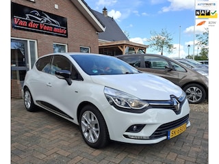 Renault Clio 0.9 TCe Limited, navi, cruise, afneembare trekhaak, bluetooth, etc. Prijs rijklaar incl garantie & nwe APK.