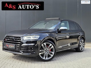 Audi Q5 3.0 TFSI Quattro Panodak Luchtvering Trekhaak B&O Camera Sfeer Dodehoeksensor