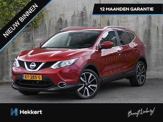 Nissan Qashqai Tekna 1.2 115pk Automaat NAVI | 360 CAMERA | CRUISE | DAB | STOELVERWARMING | LANE ASSIST | LEDER