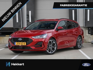 Ford Focus Wagon ST-Line X 1.0 EcoBoost Hybrid 155pk Automaat NAVI | 18''LM | WINTER PACK | DODE HOEK | ADAP. CRUISE | LANE KEEPING AID | APPLE CARPLAY