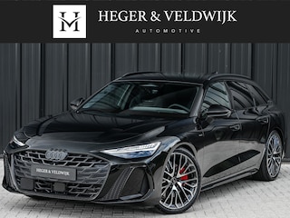 Audi A6 Avant 2.0 E-HYBRID QUATTRO S EDITION COMPETITION 270KW | PERFORMANCE S-SEATS | MIDNIGHT GREEN METALLIC | 3X S-LINE | ALCANTARA | HEAD-UP | VIRTUAL COCKPIT | 360 CAMERA | VIERWIELBESTURING | MASSAGE | B&O SOUND SYSTEM | ADAPTIVE CRUISE | PANORAMADAK | EL. TREKHA