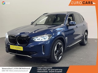 BMW iX3 High Executive 80 kWh EV Leder Navi Carplay/Androidauto Sensoren voor en achter 360 Camera Full Led Pano Dak Head-Up display Harman Kardon Adaptieve Cruise Control