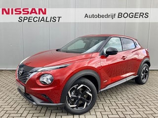 Nissan Juke 1.6 Hybrid N-Connecta Navigatie, Adaptive Cruise Control, Stoel/Stuurverwarming, LED, 360 Camera, 17"lm