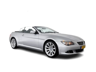 BMW 6-serie Cabrio 650i Aut. * LUXURY-LEATHER | BI-XENON | MEMORY-PACK | SHIFT-PADDLES | HEATED-SPORTSEATS | KEYLESS | NAVI-FULLMAP | ECC | HEAD-UP | PDC | CRUISE | AIRSCARF | 19''ALU*
