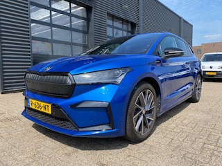 Skoda Enyaq iV 80 Limited Edition Sportline | Elektr. Sportstoelen incl. Geheugen | Stuur/Stoelverwarming | Elektr. Achterklep | Adaptive Cruise | Lane-Assist | !!