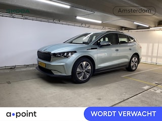Skoda Enyaq iV 60 180 pk | Navigatie | Parkeersensoren | Achteruitrijcamera | LED koplampen | Lederen/stof bekleding |