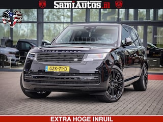 Land Rover Range Rover P550e | NIGHT | GARANTIE TOT 14-03-2029 | HEAD-UP | ACHTERAS BESTURING | SOFT CLOSE | PHEV | 23 INCH VELGEN | PANORAMADAK | STUURVERWARMING | STOEL KOELING | Fabrieksgarantie tot 14-03-2029 – Geniet van gemoedsrust met uitgebreide dekking tot deze datum. GZK-71-D