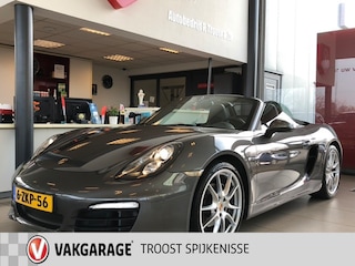 Porsche Boxster 2.7 PDK Automaat/NL Auto/Lederen Sportstoelen+Stoelverwarming/20" Wielen/Navigatie/Climate Control/Parkeersensoren V+A/Bluetooth/Regensensor/Spiegelpakket/Enz..