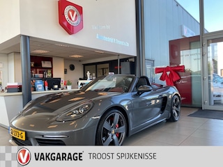 Porsche 718 S 2.5 PDK Navigatie/Climate & Cruise Controle/Lederen Bekleding+Stoelverwarming&verkoeling/Memory stoel/Bose Audio/19" Cayman S Wielen/Achteruitrijcamera/Parkeersensoren Voor+Achter, Enz..
