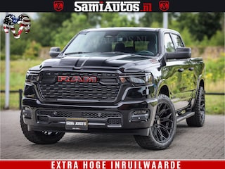 Dodge Ram TradesMan 6 Persoons Uitvoering | 420Pk 636Nm | Pick-Up | Comfortabele Dubbele Cabine met Royale 6 Zitplaatsen | BPM vrij | Nu Leverbaar uit Voorraad | Voorraad Nr 2217- 2911