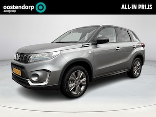 Suzuki Vitara 1.4 Boosterjet Select Smart Hybrid Afneembare Trekhaak | Adaptieve Cruise Control | Climate Control | All Seasonbanden | Apple CarPlay $ Android Auto | Stoelverwarming | Fabrieksgarantie t/m juni 2030