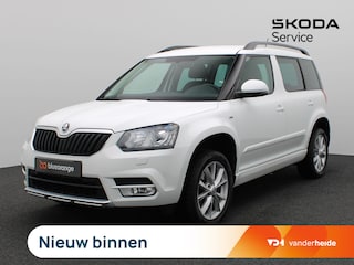 Skoda Yeti 1.4 TSI Greentech Style 125PK DSG Cruise Controle, Navi, Clima, Achteruitrijcamera, Xenon, Stoelverwarming, DAB+, PDC voor en achter, Sound System, 17" LM Velgen