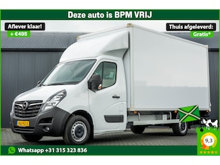 Opel Movano **2.3 Turbo | Bakwagen met Laadklep | 146 PK | Laadvermogen: 1203KG | Cruise | Navigatie | MF Stuur**