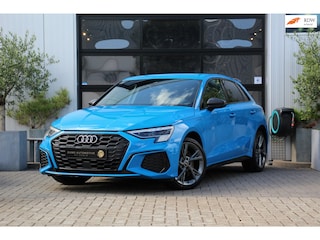 Audi A3 Sportback 45 TFSI e S-line - MATRIX - TURBO BLAUW - DAB - VIRTUAL COCKPIT PLUS - LEDER