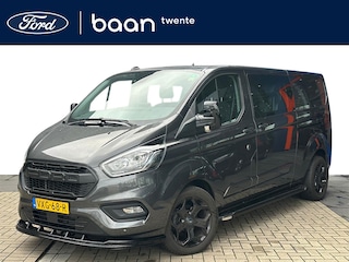 Ford Transit Custom L2H1 Limited 130 PK Automaat | Dubbel Cabine | Raptor Grill | 18 inch | Apple Carplay | Side Steps | All weather | Trekhaak |
