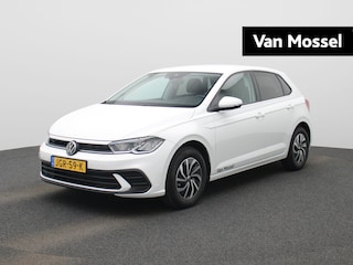 Volkswagen Polo 1.0 TSI Life Edition 95 PK | Navigatie | LED Koplampen | Apple Carplay draadloos | Android Auto draadloos | Camera | Climate control | Ruiten getint | Telefoon draadloos laden | Adaptive cruise control | 15" Lichtmetalen velgen |